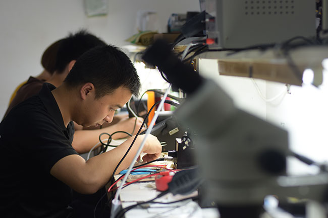 重庆迅达手机维修培训中心现场学习场景 重庆迅达手机维修培训中心现场学习场景